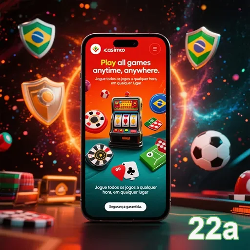 Imagem do aplicativo 22a em uso no site 22a, apresentando interface moderna e funcionalidades eficientes