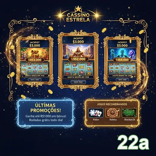 Imagem do site 22a mostrando a página inicial com destaque para serviços e contato.